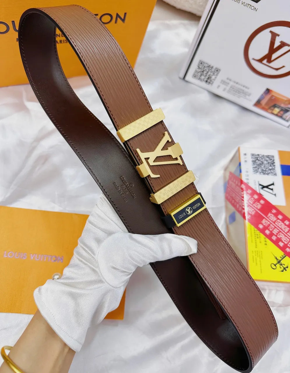 Louis Vuitton Brown Leather - Hình 8