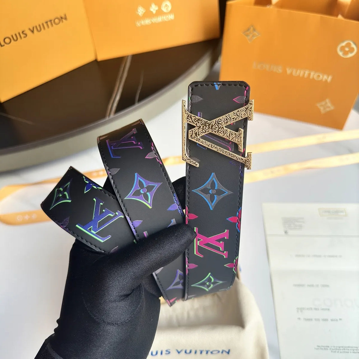 Louis Vuitton Rainbow Belt - Hình 2