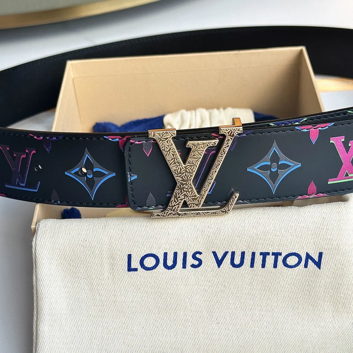 Louis Vuitton Rainbow Belt - Hình 4