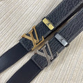 Louis Vuitton Sculpted LV Belt