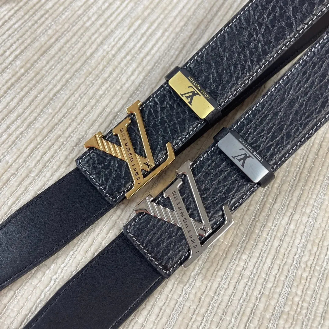 Louis Vuitton Sculpted LV Belt