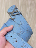 Louis Vuitton Sky Blue Belt