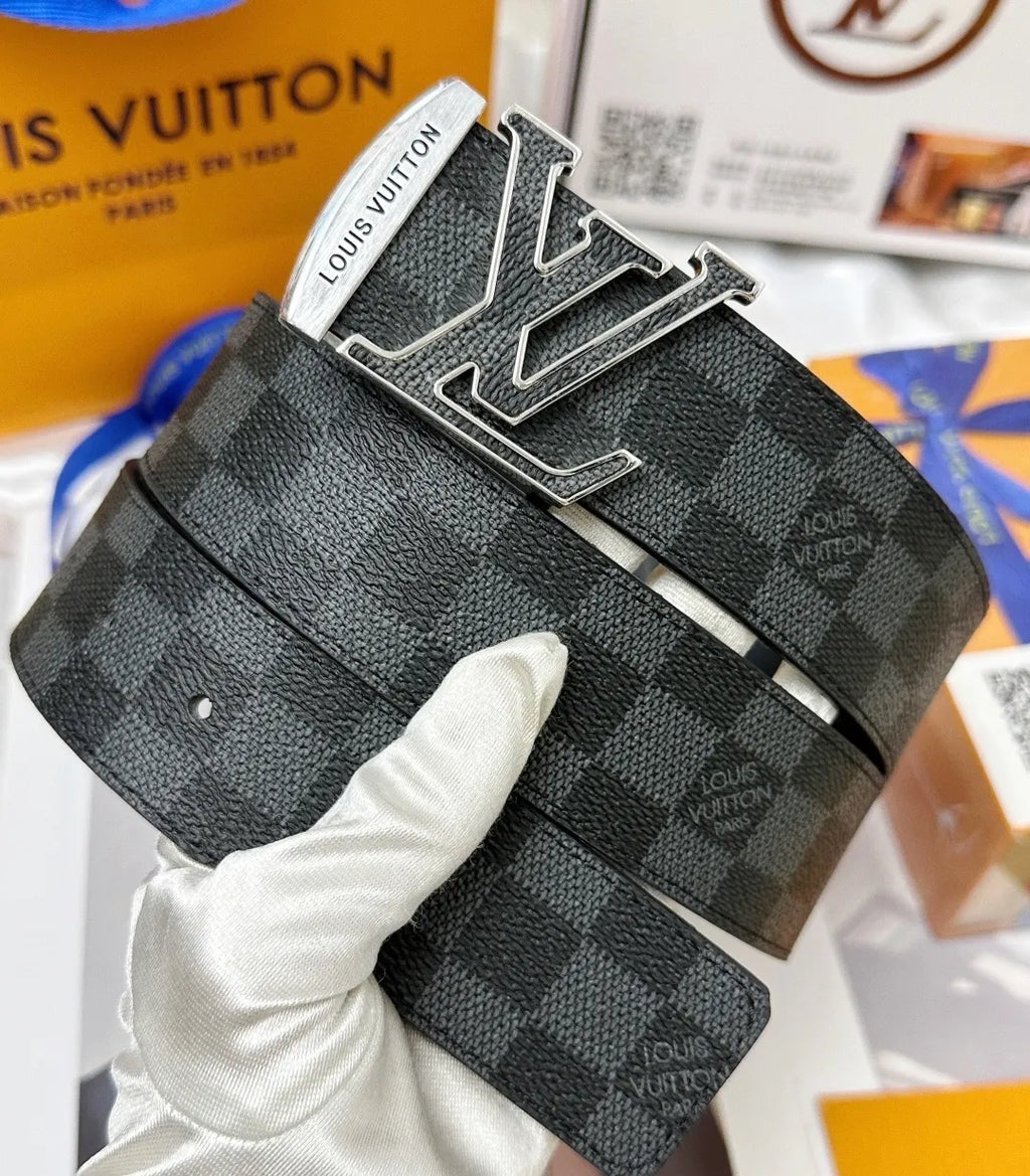 Louis Vuitton Damier Graphite Belt lv - Hình 2