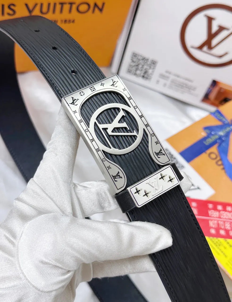 Louis Vuitton Epi Leather Belt - Hình 3