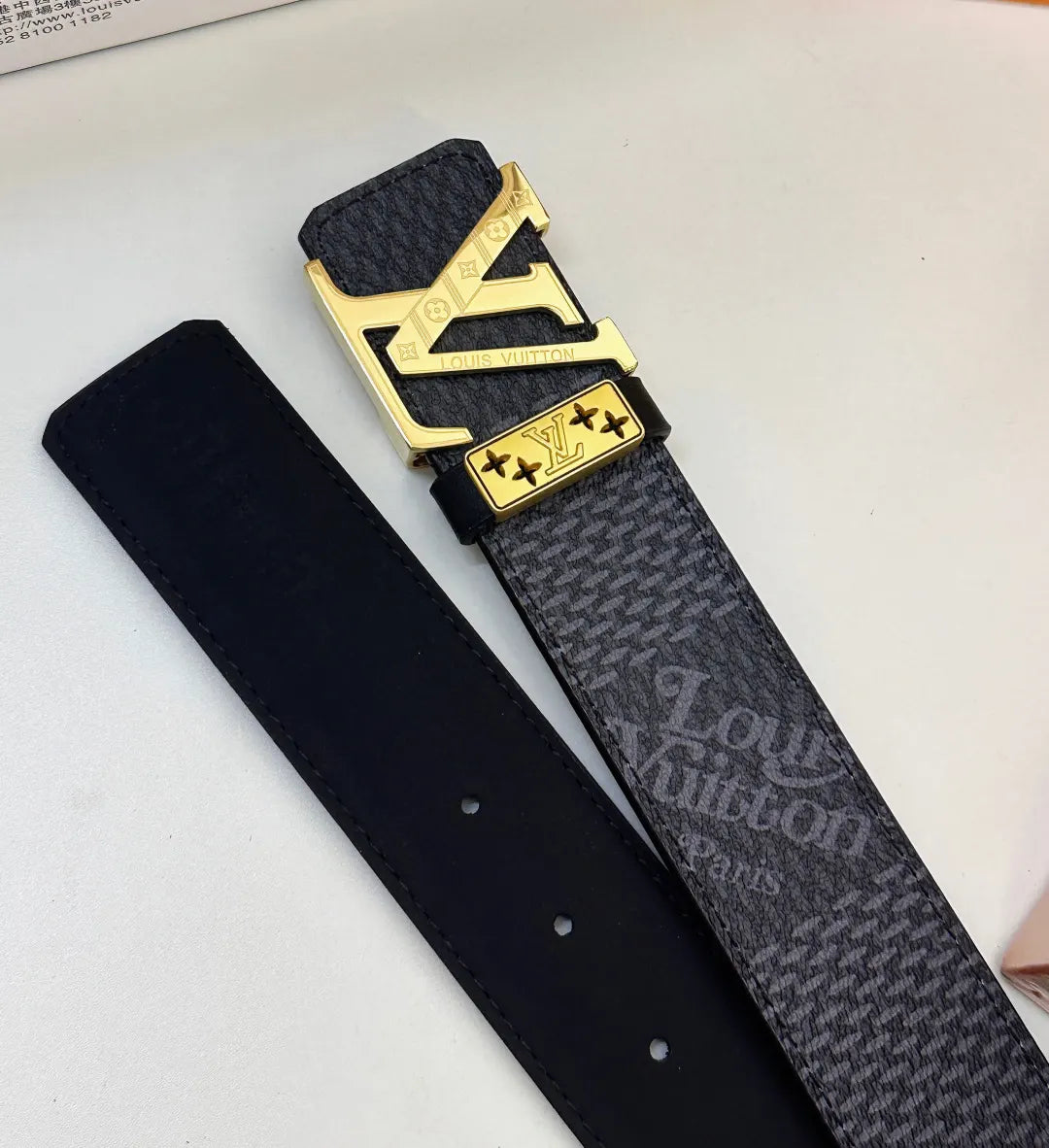 Louis Vuitton Shadow Belt black - Hình 5