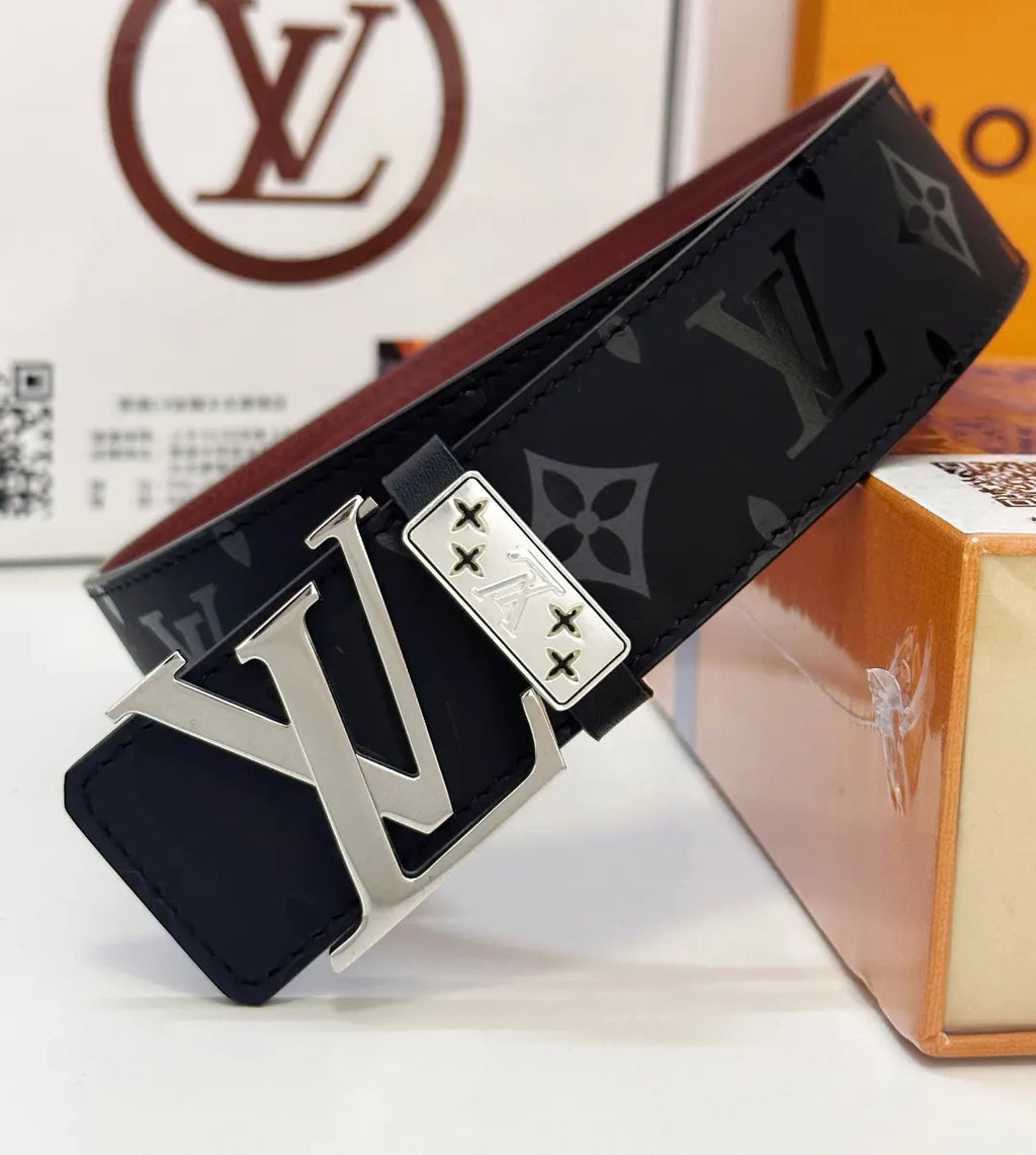 monogram Louis Vuitton Shadow Belt - Hình 5