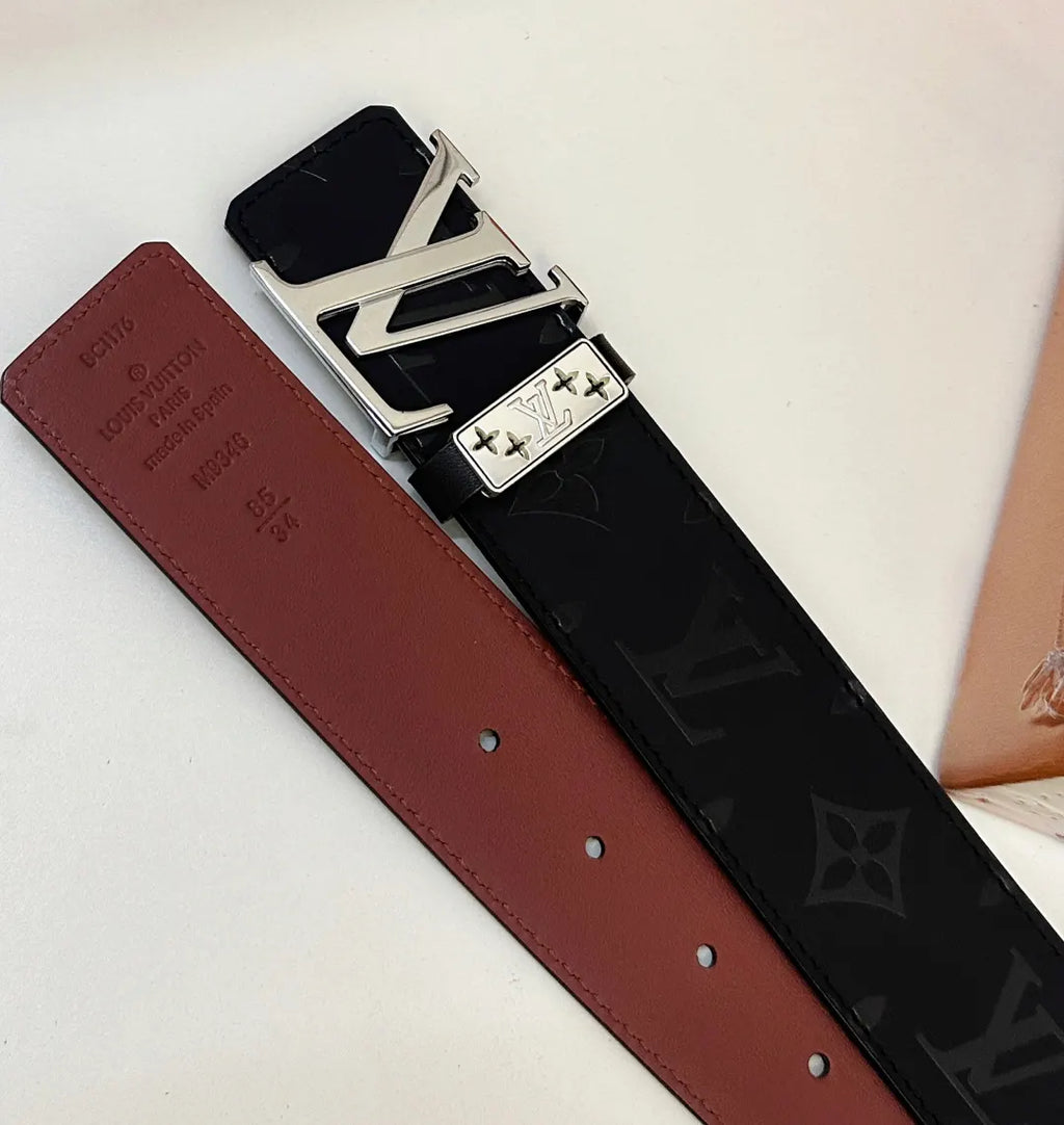 monogram Louis Vuitton Shadow Belt - Hình 7