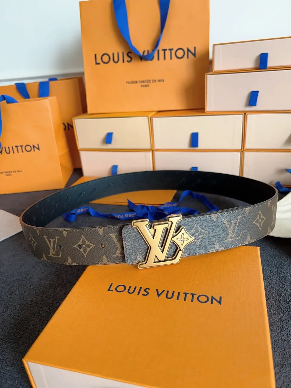 Louis Vuitton Eclipse Belt monogram - Hình 3