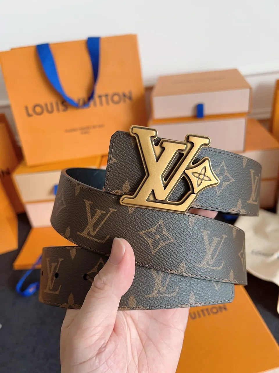 Louis Vuitton Eclipse Belt monogram - Hình 5