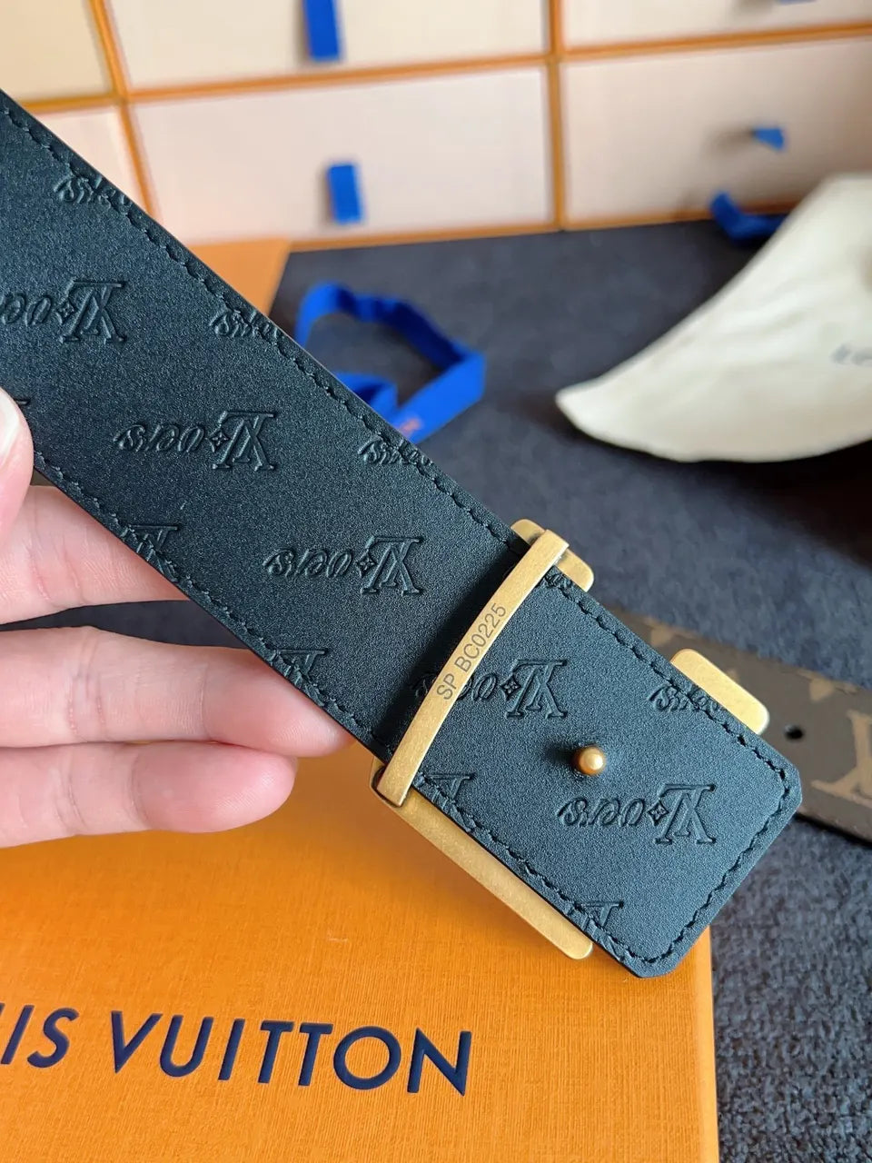 Louis Vuitton Eclipse Belt monogram - Hình 6
