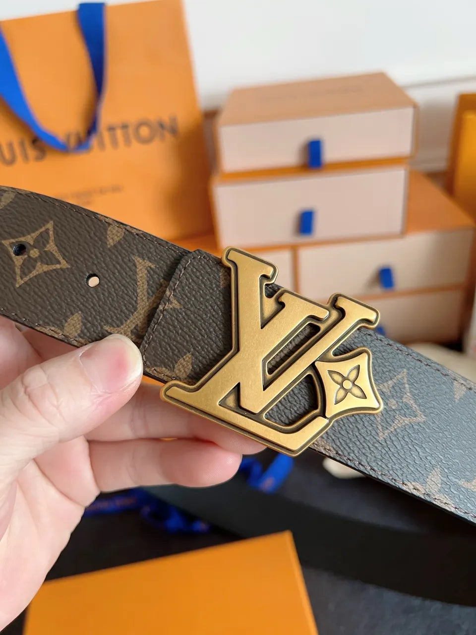 Louis Vuitton Eclipse Belt monogram - Hình 7