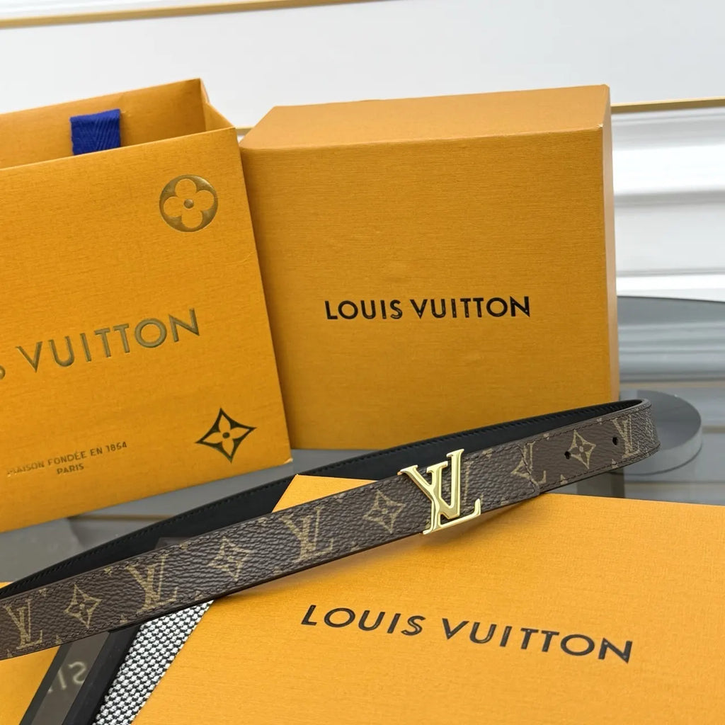 LV Monogram Canvas Belt - Hình 3