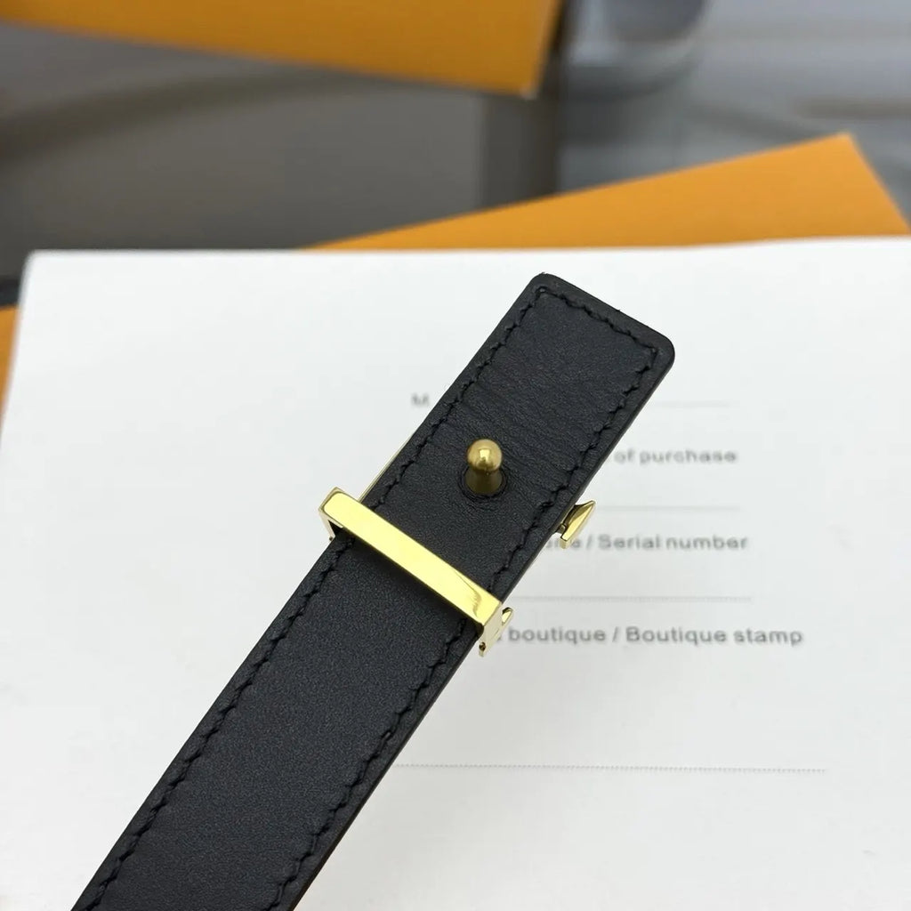 LV Monogram Canvas Belt - Hình 6