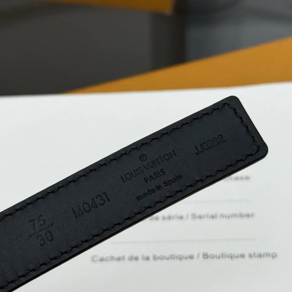 LV Monogram Canvas Belt - Hình 7