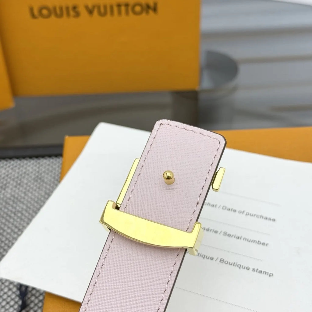 Louis Vuitton Monogram Belt Gold Buckle - Hình 8