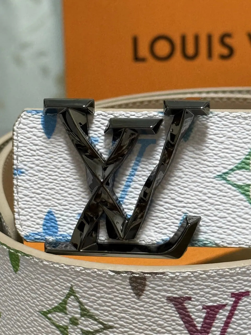 Louis Vuitton Multicolor Belt white - Hình 2