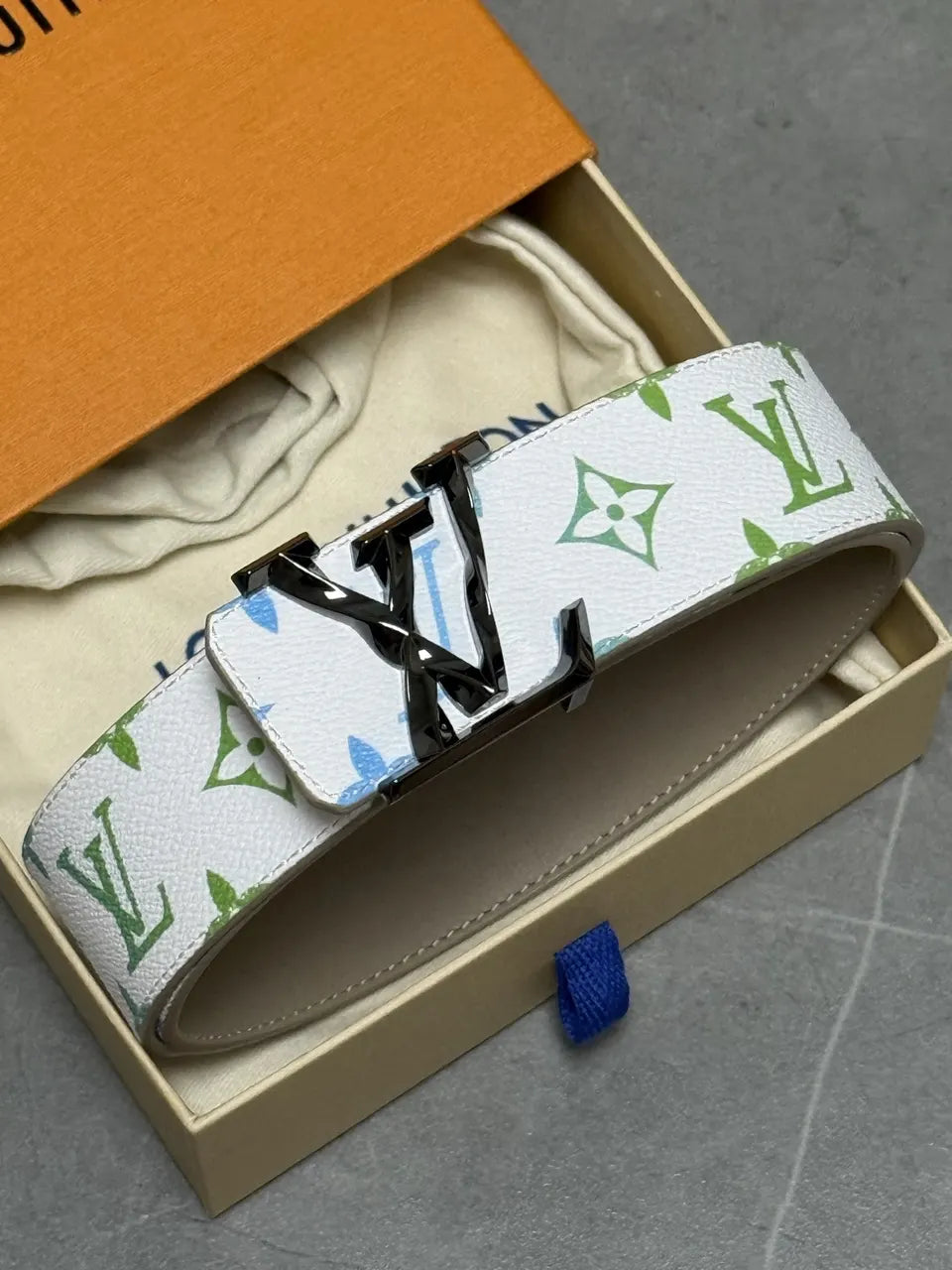 Louis Vuitton Multicolor Belt white - Hình 6