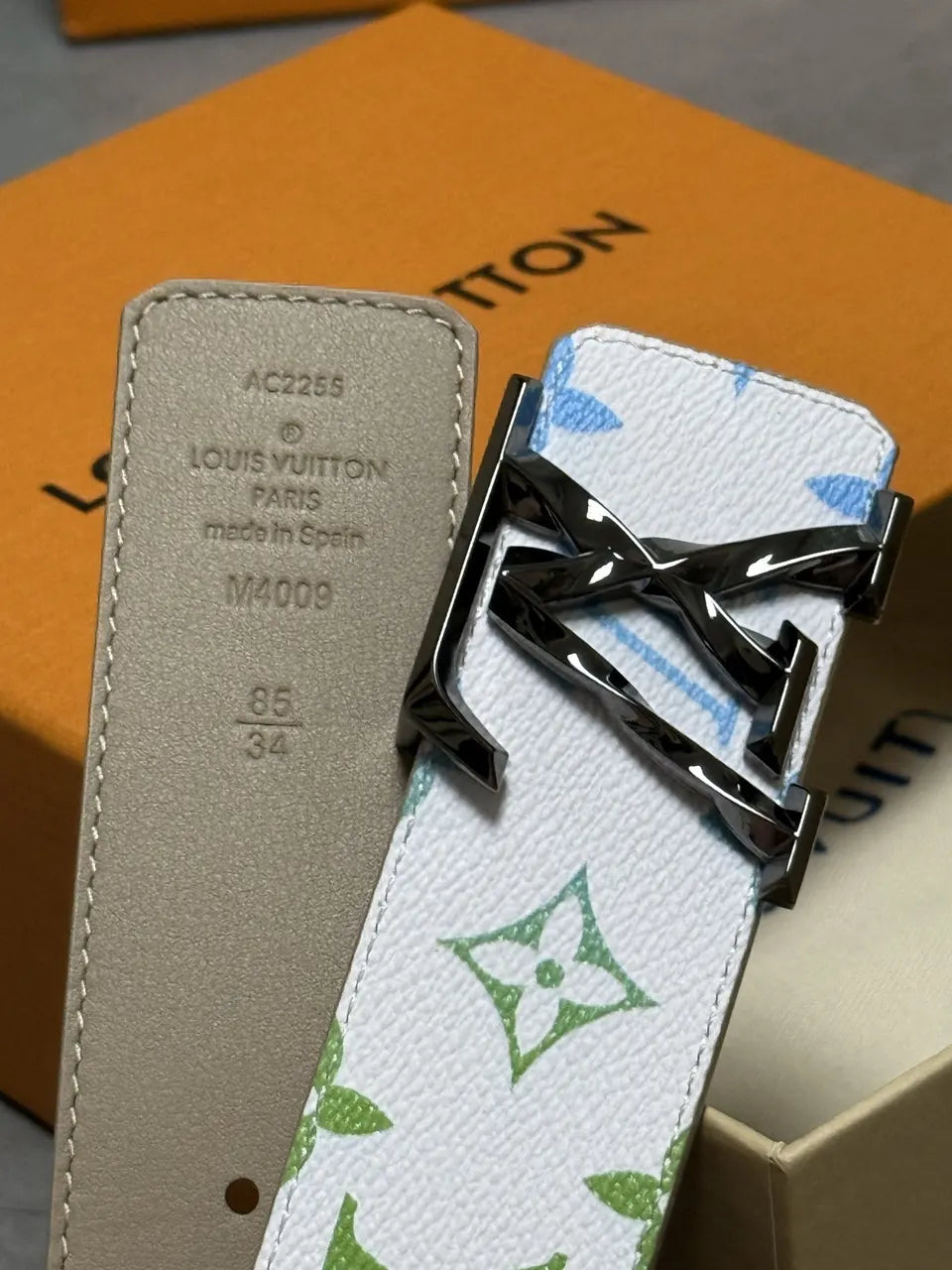 Louis Vuitton Multicolor Belt white - Hình 7