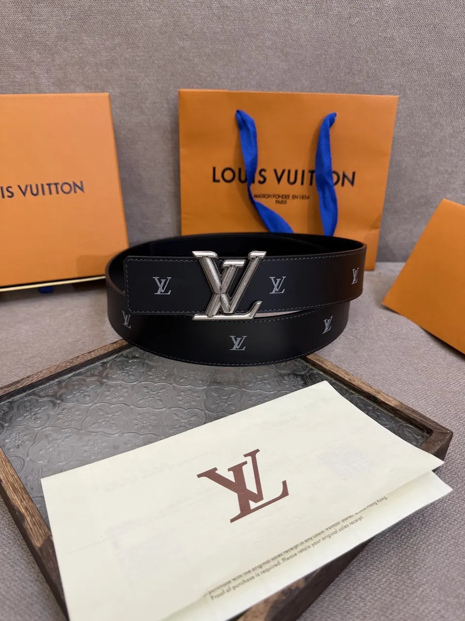 Louis Vuitton Eclipse Belt Black