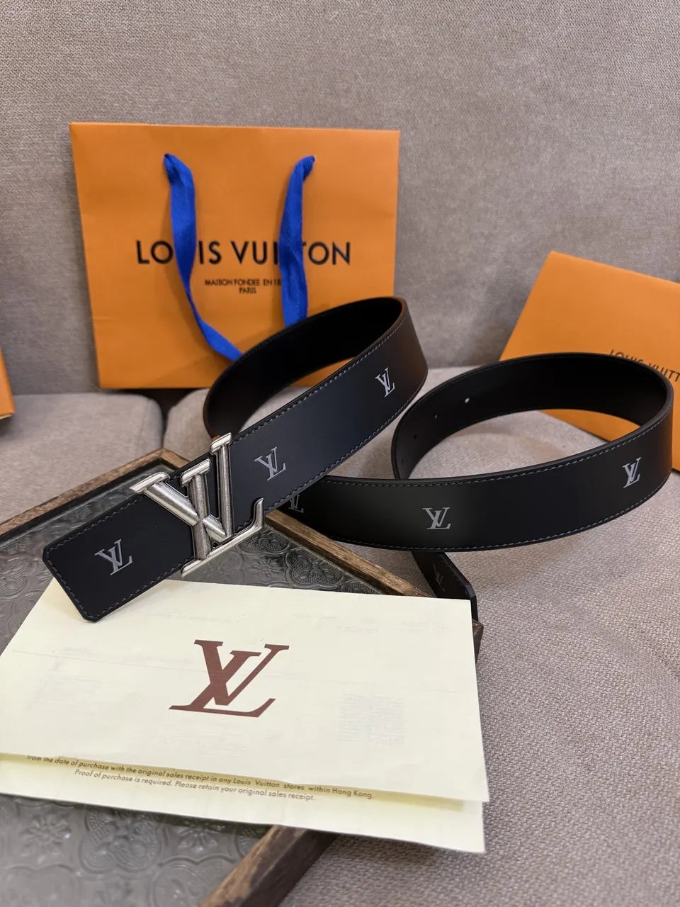 Louis Vuitton Eclipse Belt Black - Hình 2