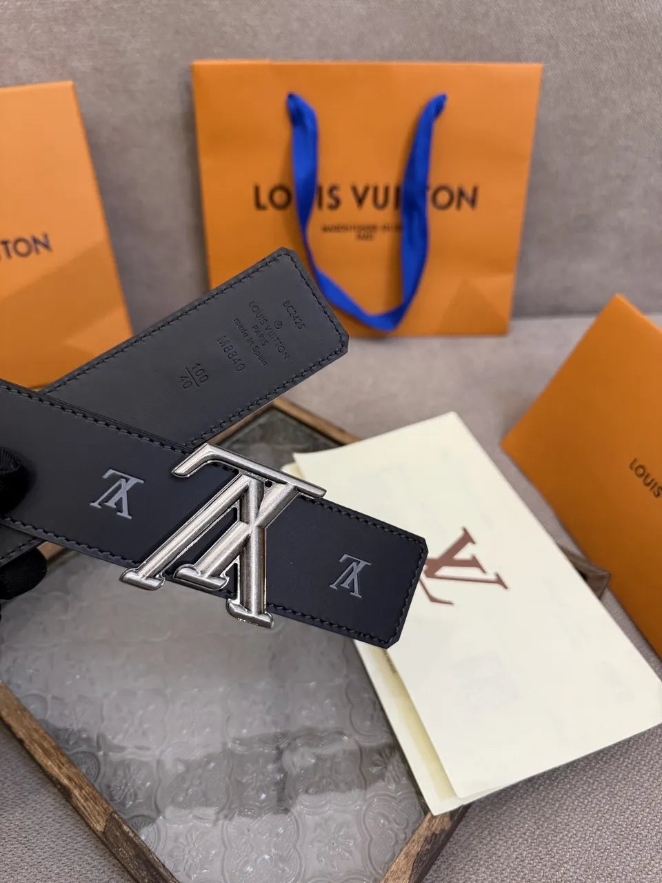 Louis Vuitton Eclipse Belt Black - Hình 4