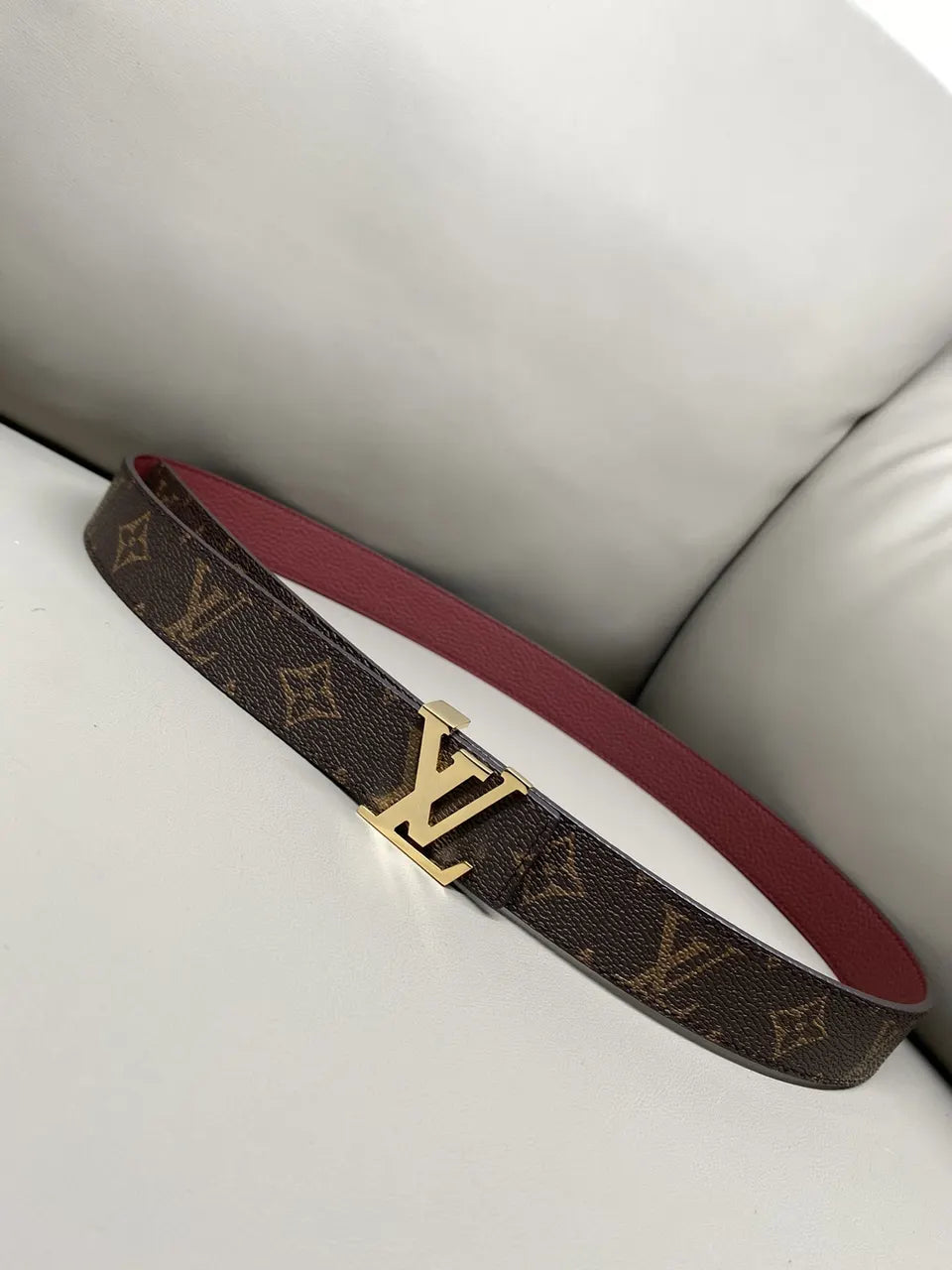 Louis Vuitton Monogram Belt reversible - Hình 2