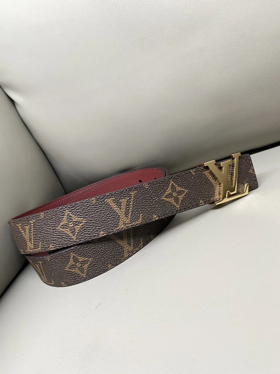 Louis Vuitton Monogram Belt reversible - Hình 4