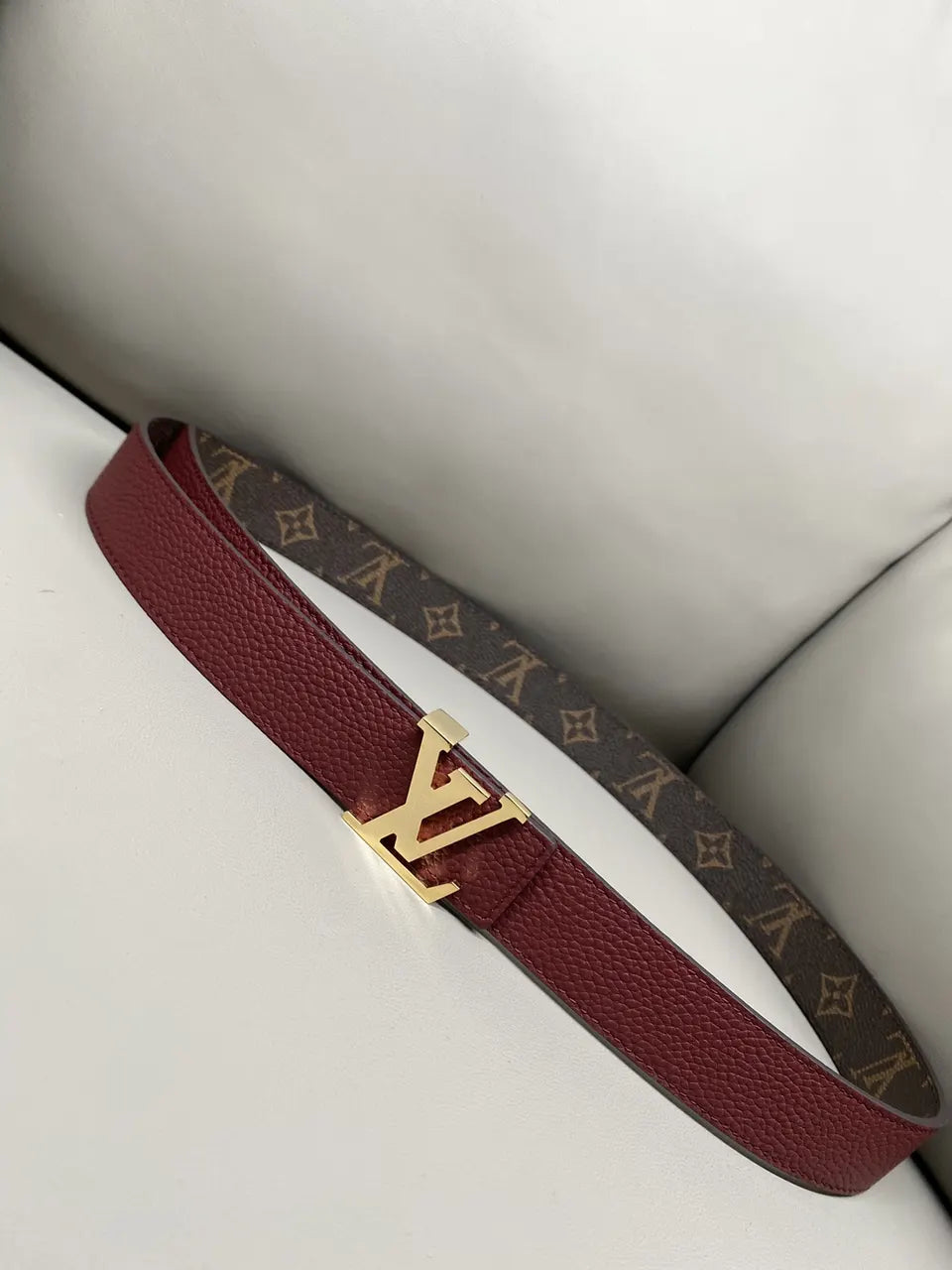 Louis Vuitton Monogram Belt reversible - Hình 7