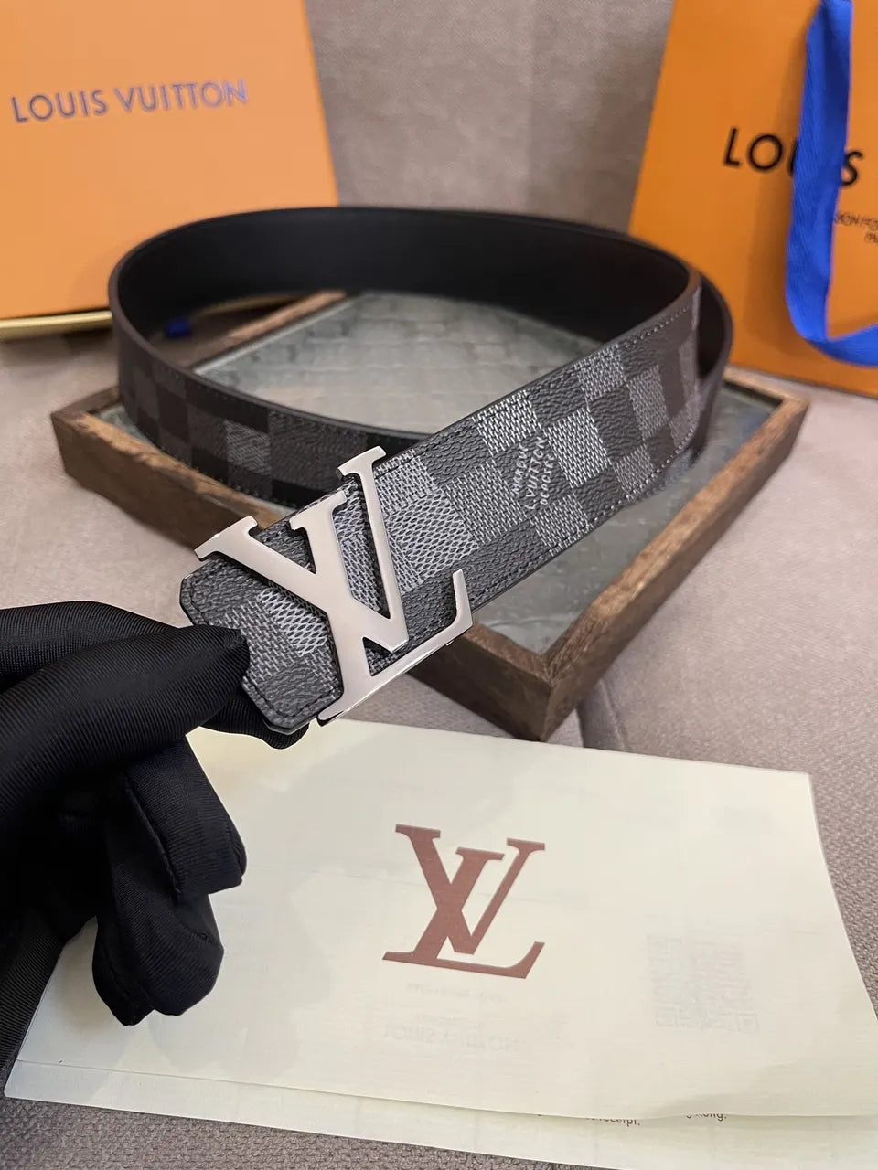 Louis Vuitton Damier Infini Belt - Hình 2