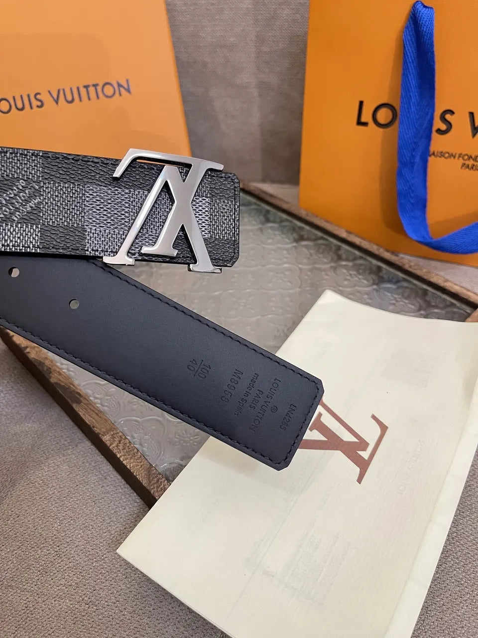 Louis Vuitton Damier Infini Belt - Hình 3