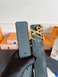Louis Vuitton Blue Monogram Belt