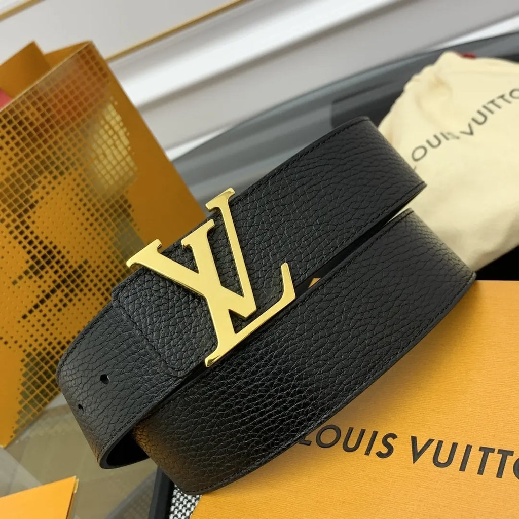 Louis Vuitton Grain Leather Belt - Hình 2