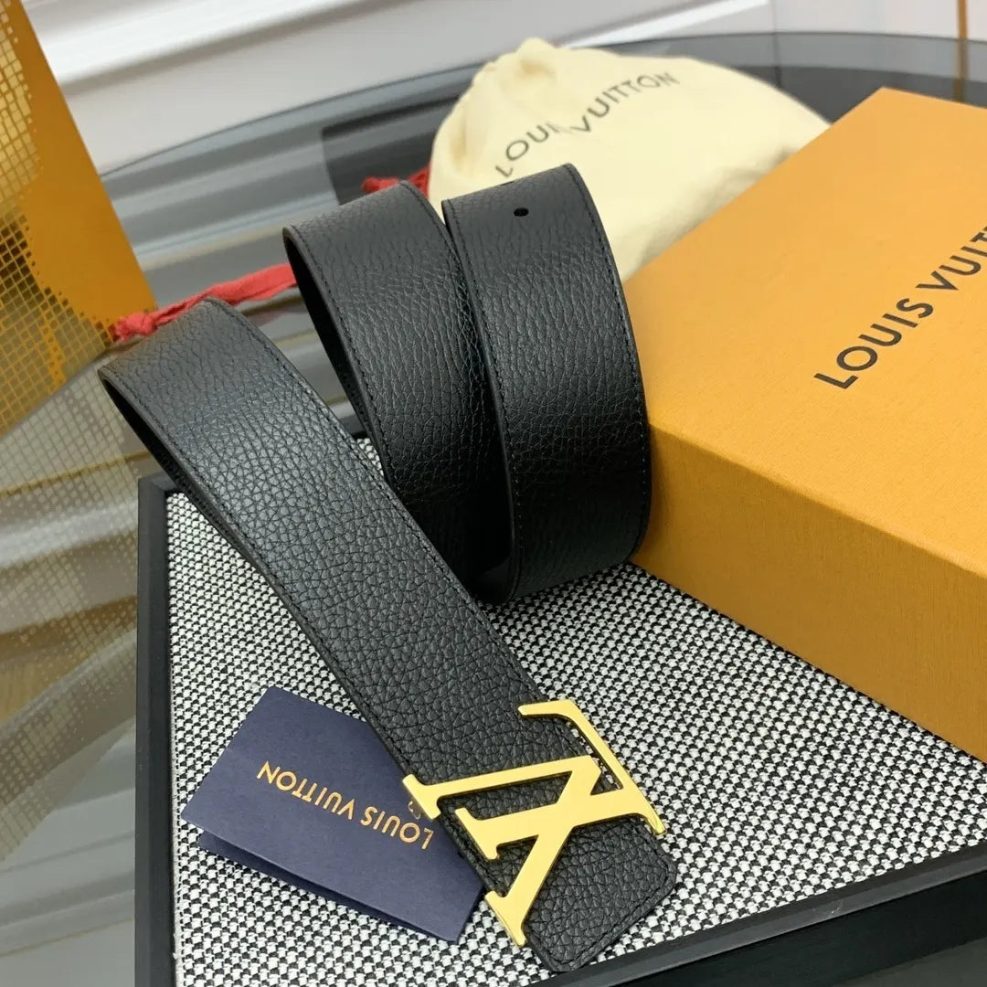 Louis Vuitton Grain Leather Belt - Hình 3