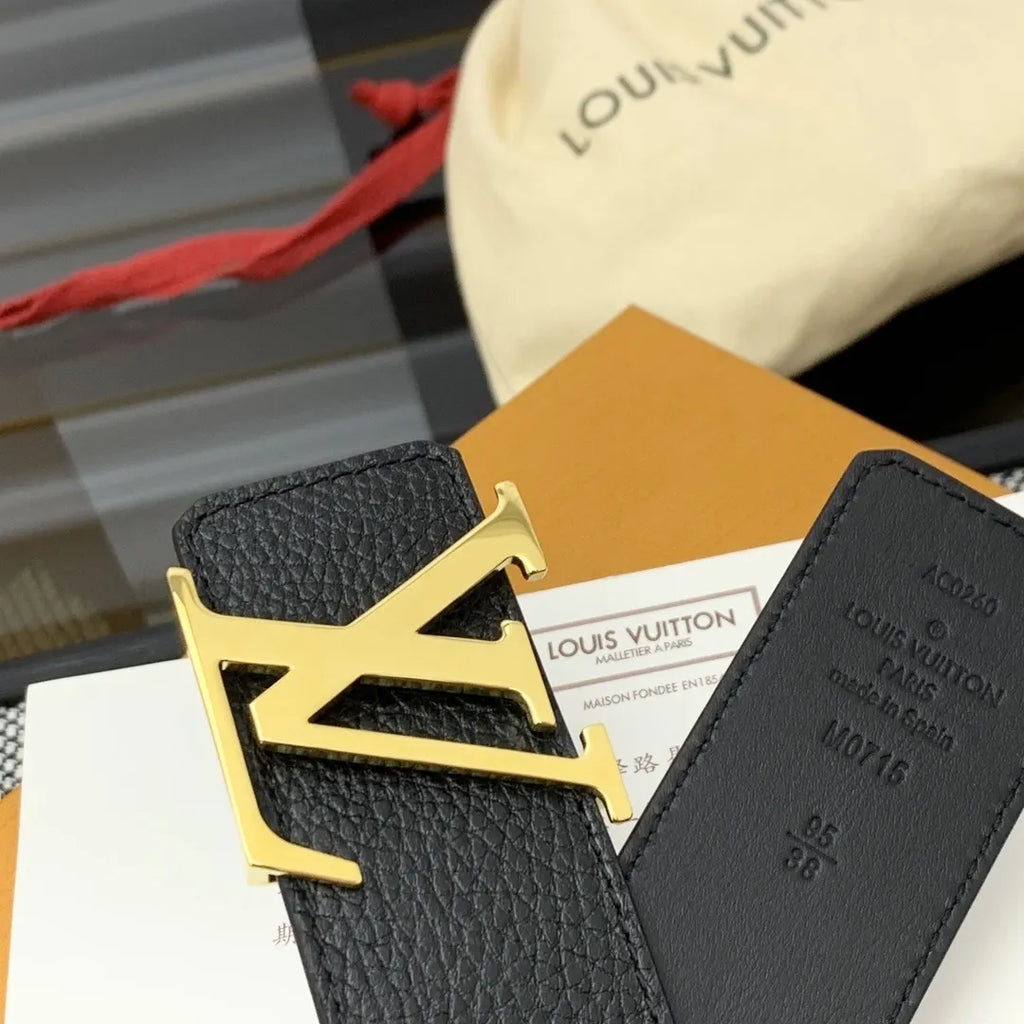 Louis Vuitton Grain Leather Belt - Hình 6