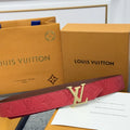 Louis Vuitton Red Belt