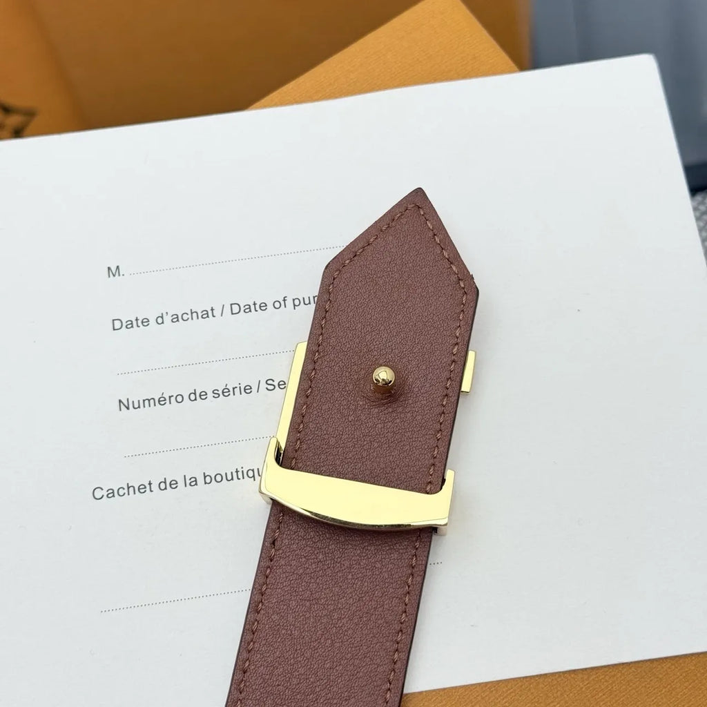 Louis Vuitton Red Belt - Hình 8