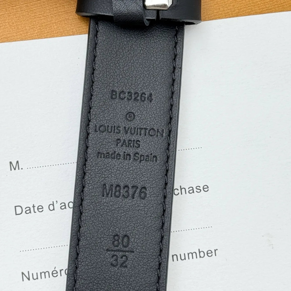 reversible Louis Vuitton Monogram Belt - Hình 7