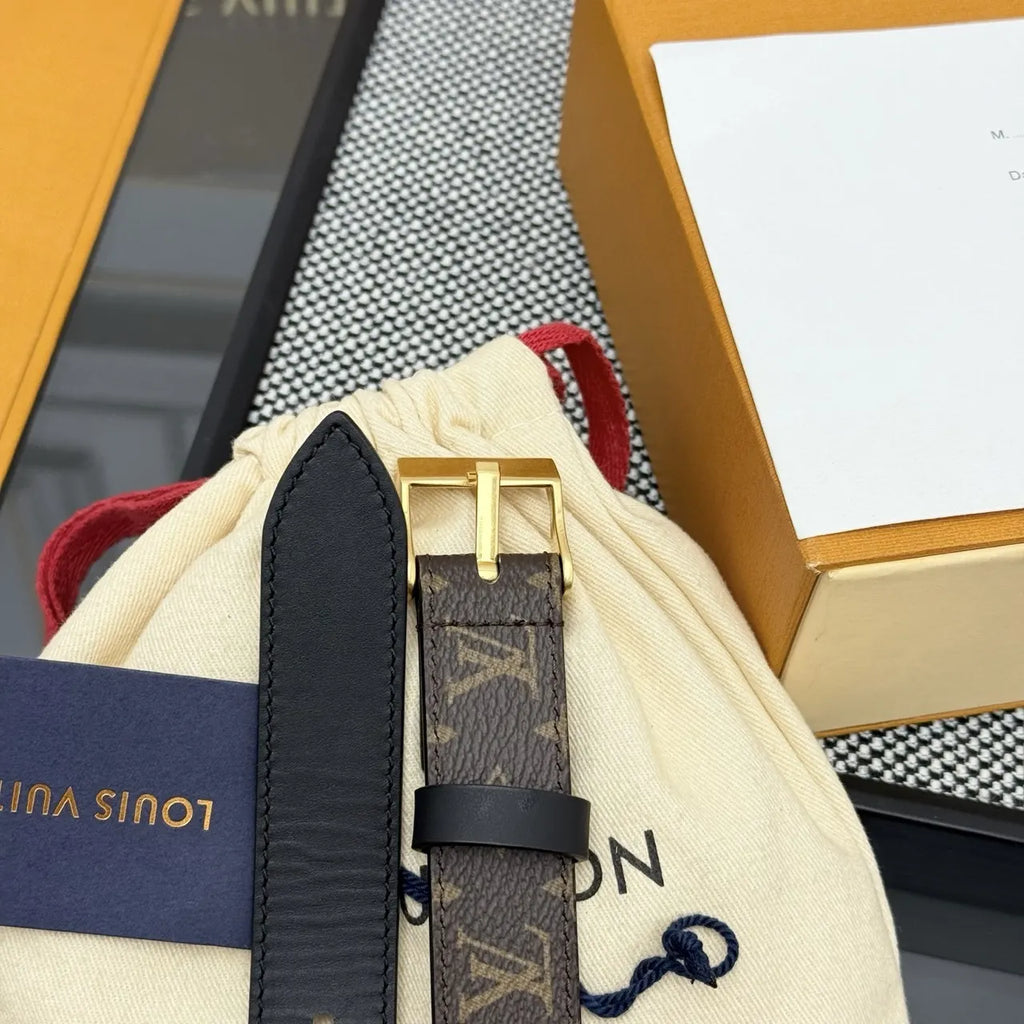 Louis Vuitton Eclipse Belt Silver