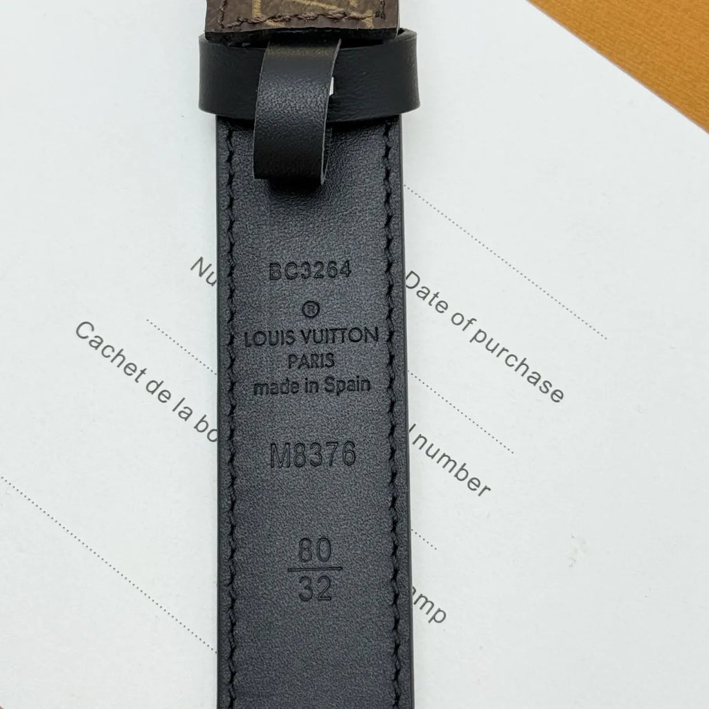 Louis Vuitton Eclipse Belt Silver - Hình 5
