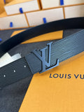 Louis Vuitton Black Epi Leather Belt