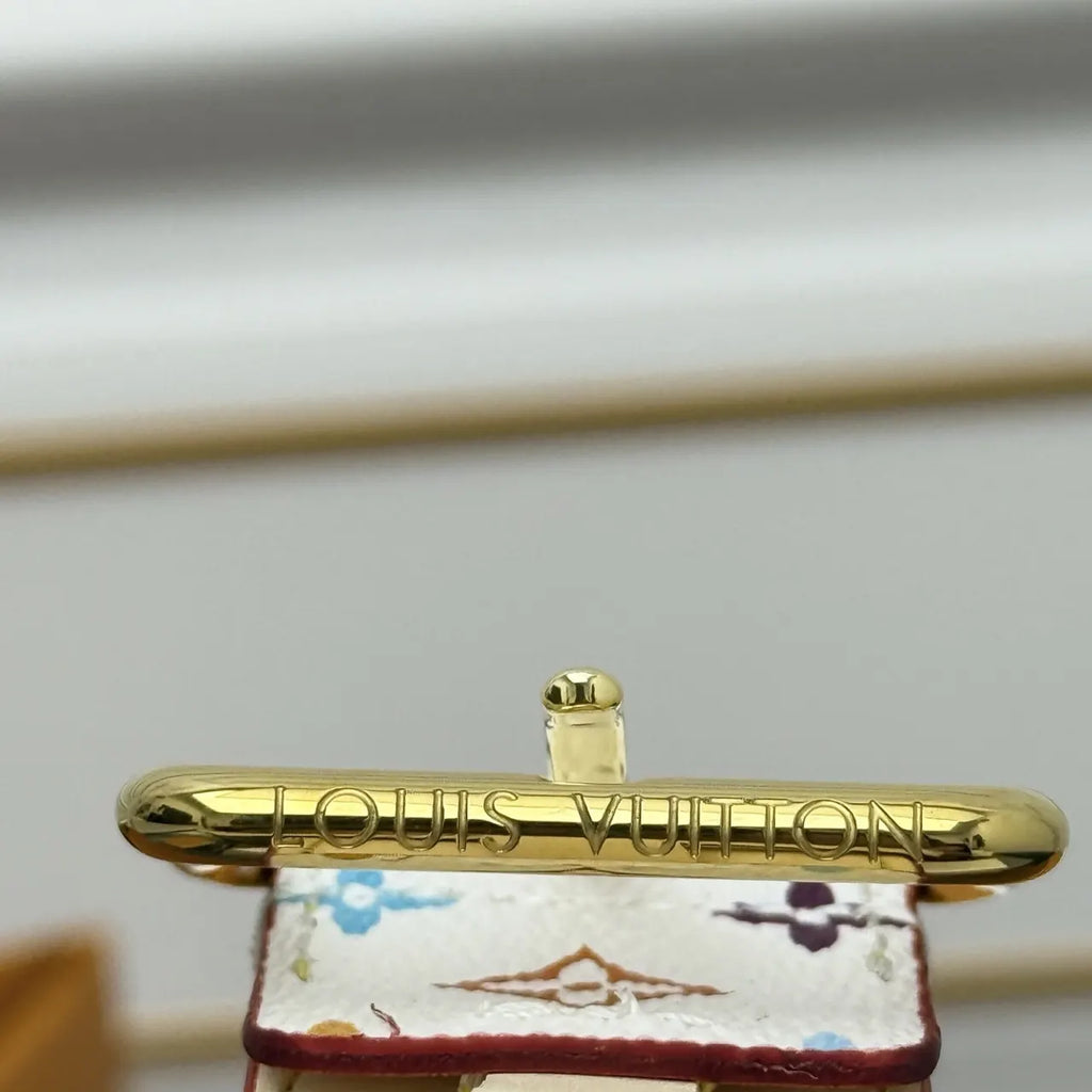 white Louis Vuitton Multicolor Belt - Hình 6