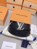 Louis Vuitton Embossed Belt black