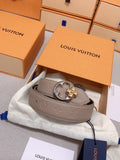 Louis Vuitton Taupe Flower Belt