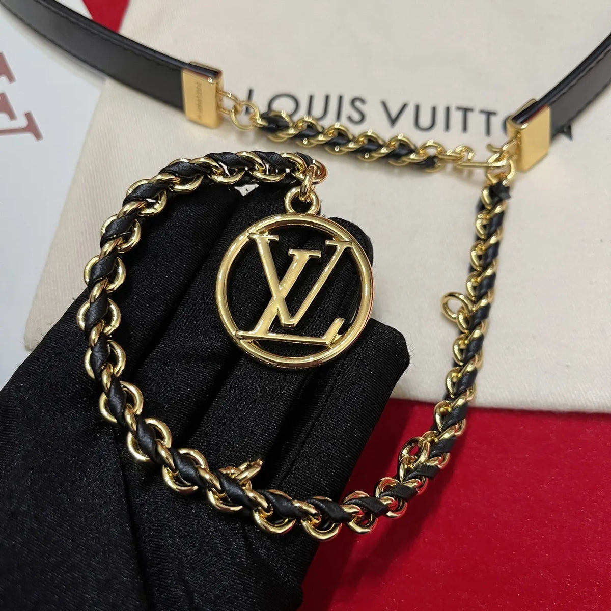 Louis Vuitton Chain Charm Belt - Hình 4