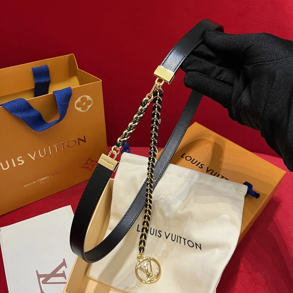 Louis Vuitton Chain Charm Belt - Hình 5