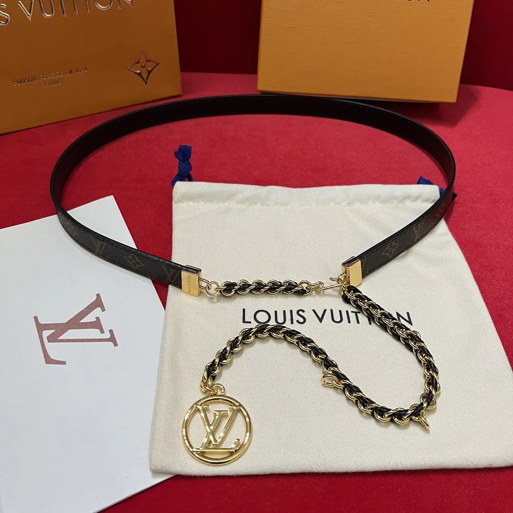Louis Vuitton Monogram Chain Belt