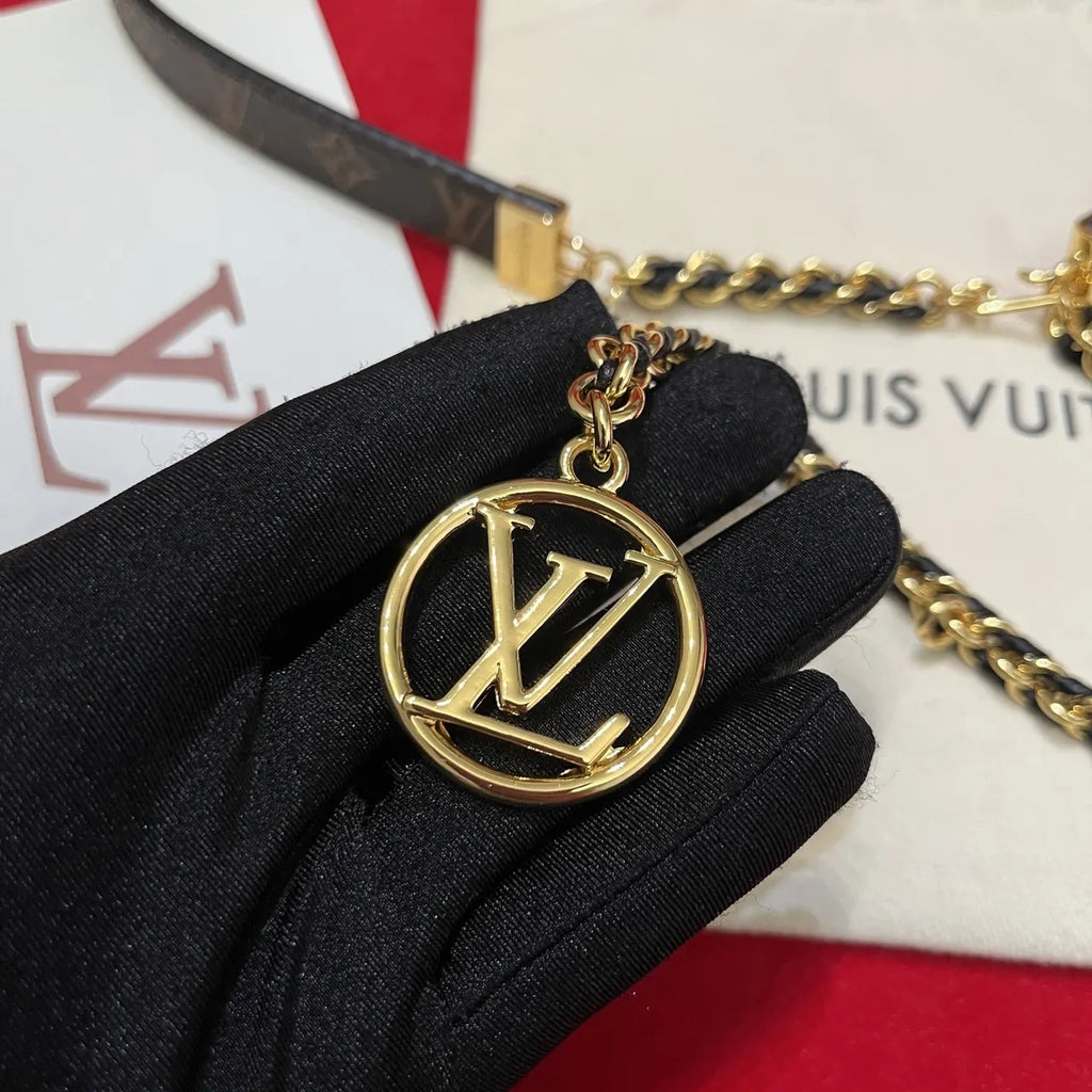 Louis Vuitton Monogram Chain Belt - Hình 4