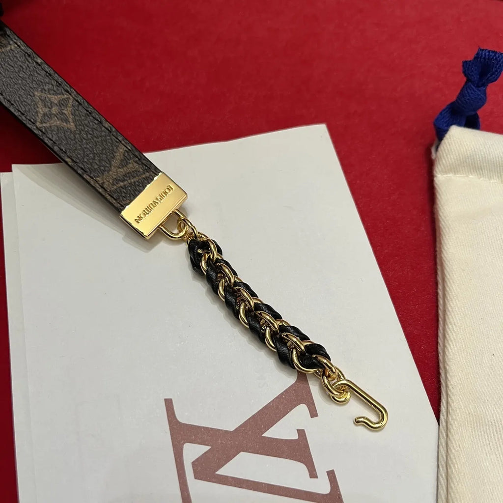 Louis Vuitton Monogram Chain Belt - Hình 5