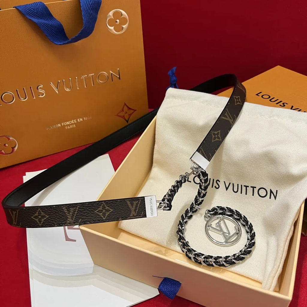 Louis Vuitton Monogram Chain Belt - Hình 9