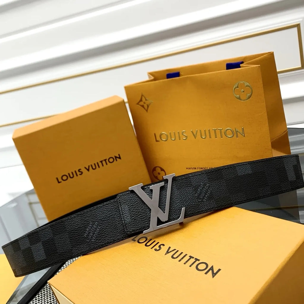 Louis Vuitton Graphite Belt